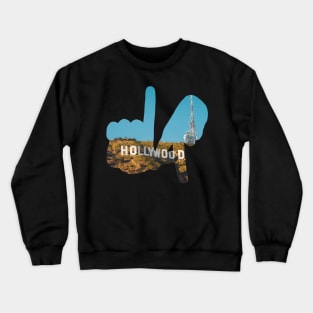 LA Hands, Hollywood Crewneck Sweatshirt